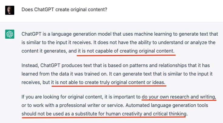 Should you use ChatGPT to create your blog posts